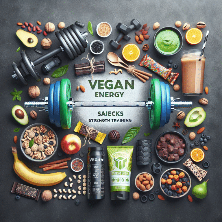 vegan energy snacks tailored for strength training