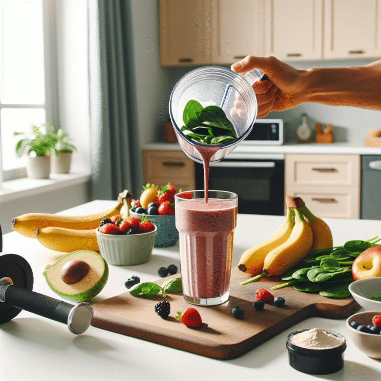 DIY plant-based pre-workout shakes at home