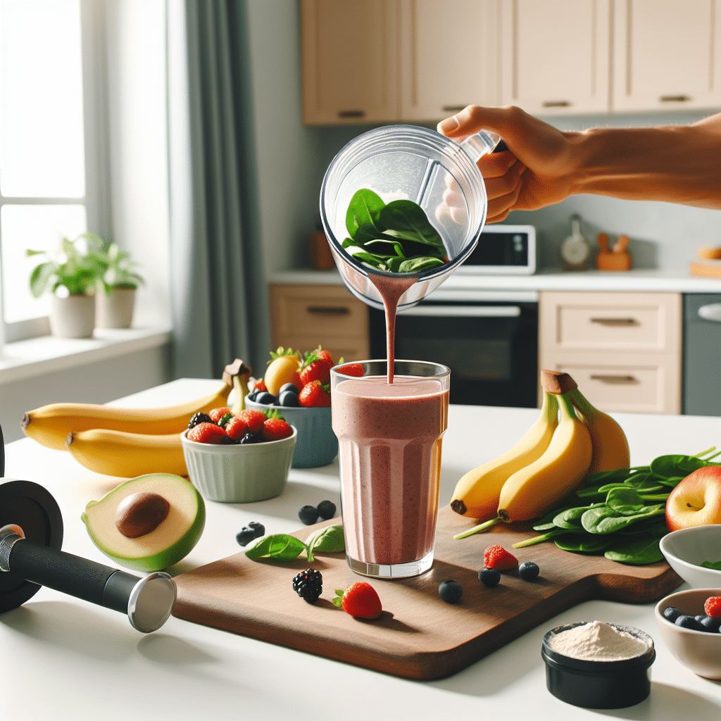 DIY plant-based pre-workout shakes at home