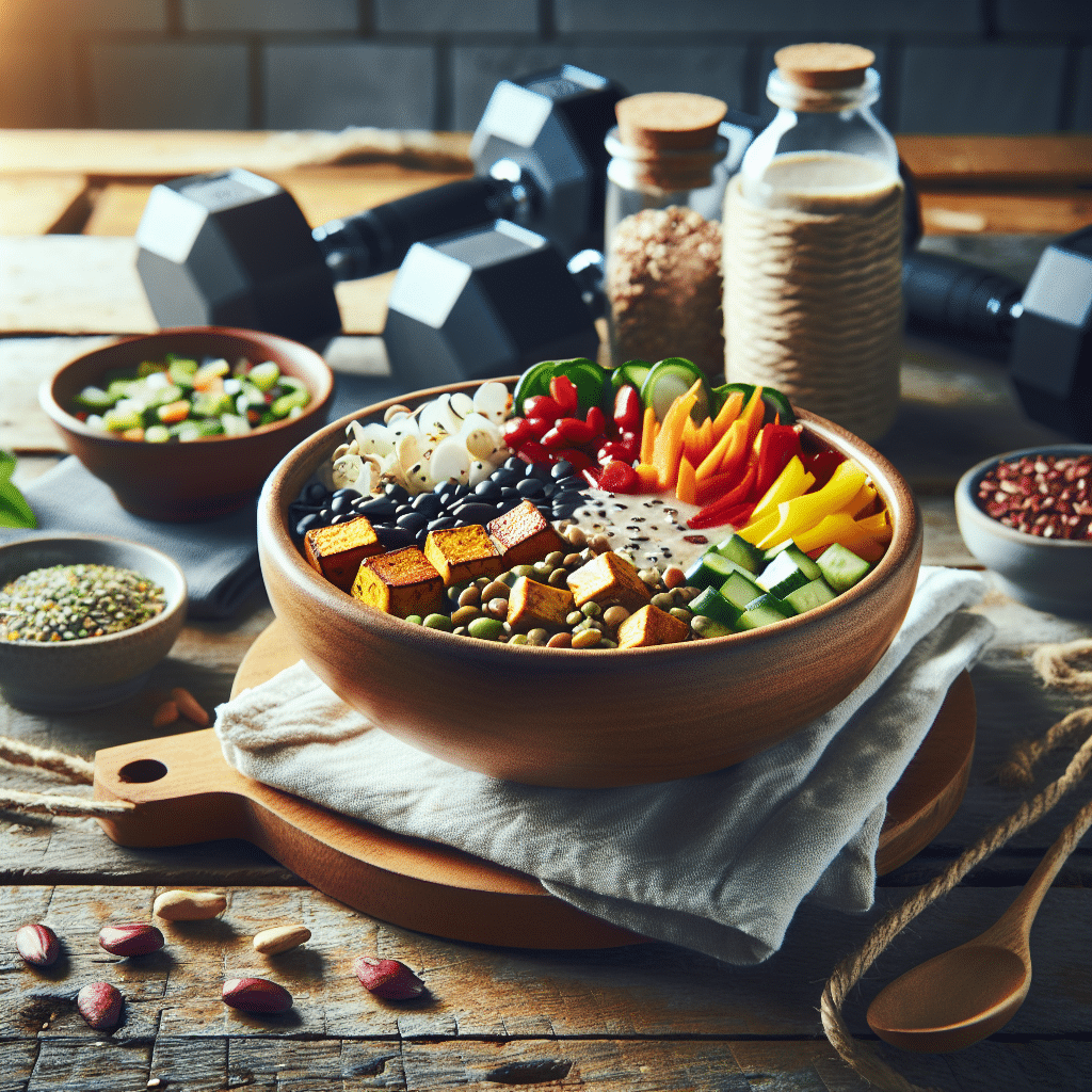high-protein vegan post-workout bowls