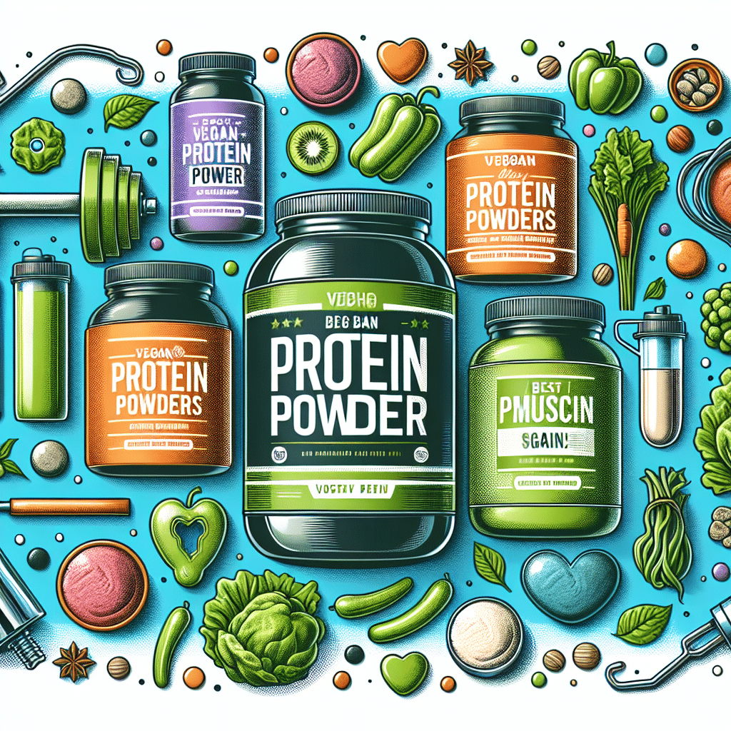 best vegan protein powders for muscle gain