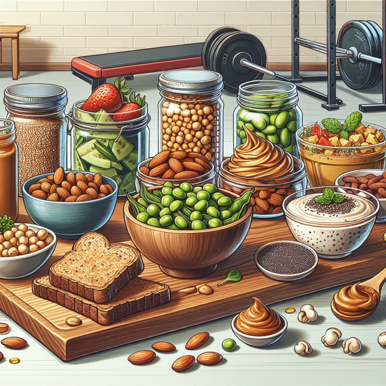 high-protein plant-based snacks for athletes