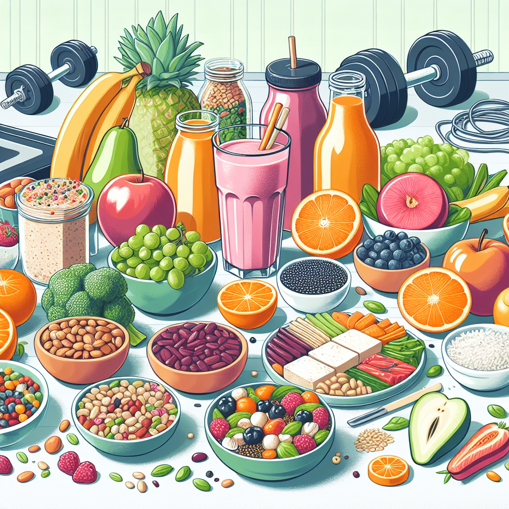 energizing plant-based meals before the gym