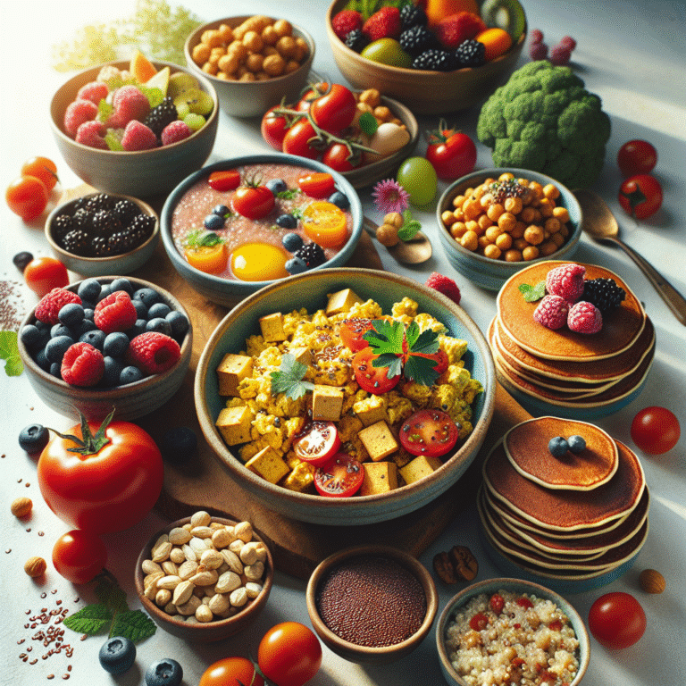 nutritious high-protein vegan breakfast options