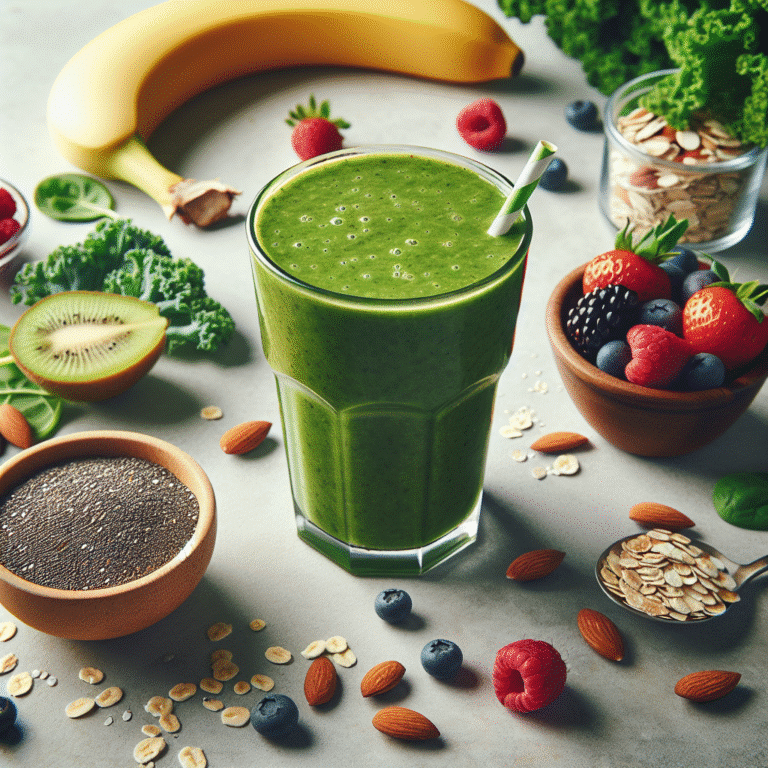 Easy Vegan Smoothie Recipes for Pre-Workout Boost