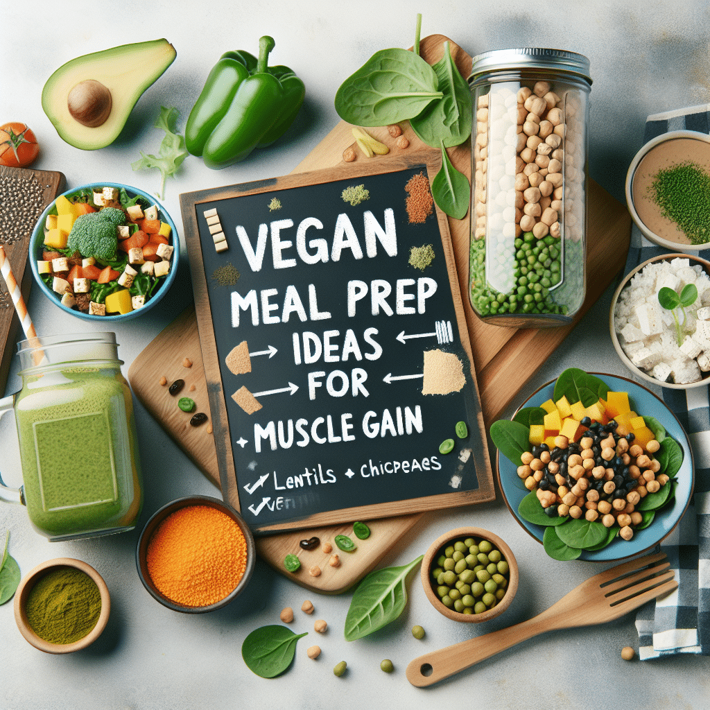 vegan meal prep ideas for muscle gain