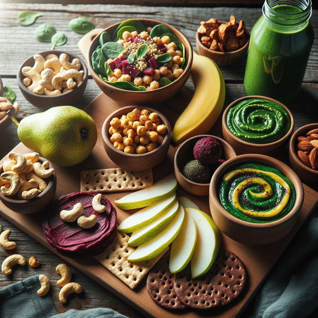 high-protein vegan snacks after exercise