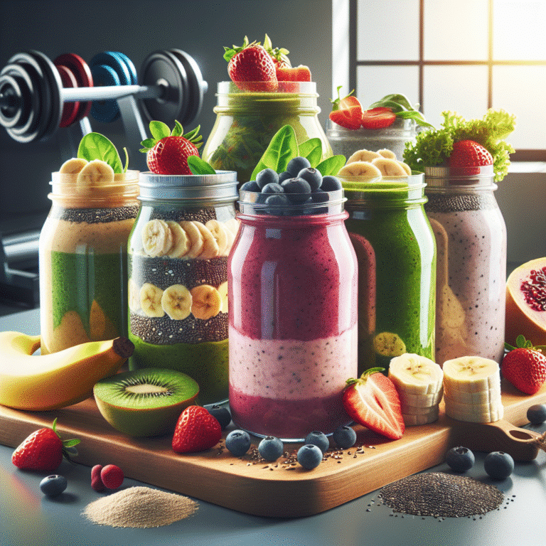 protein-rich vegan smoothies for gym