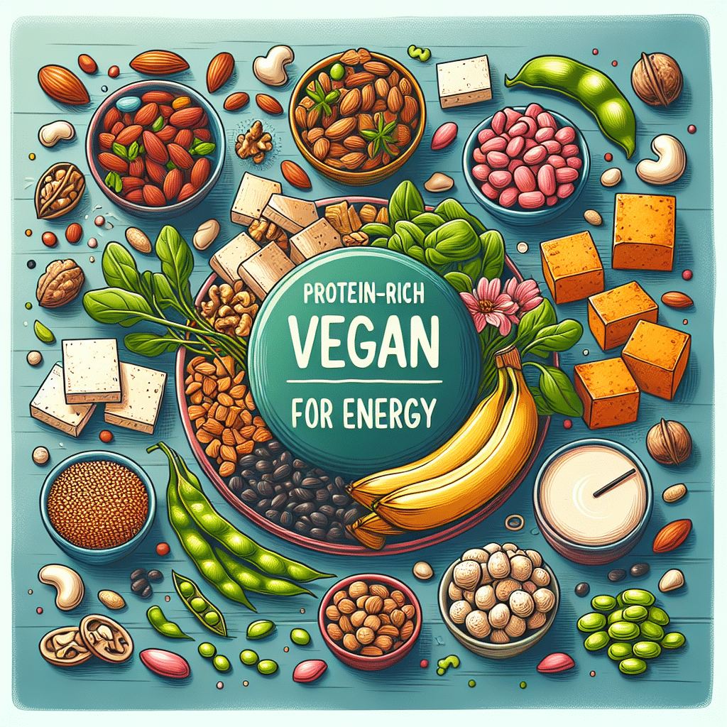 protein-rich vegan snacks for energy