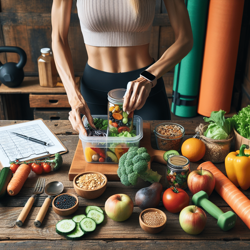 beginner's guide to weekly vegan meal prep for fitness