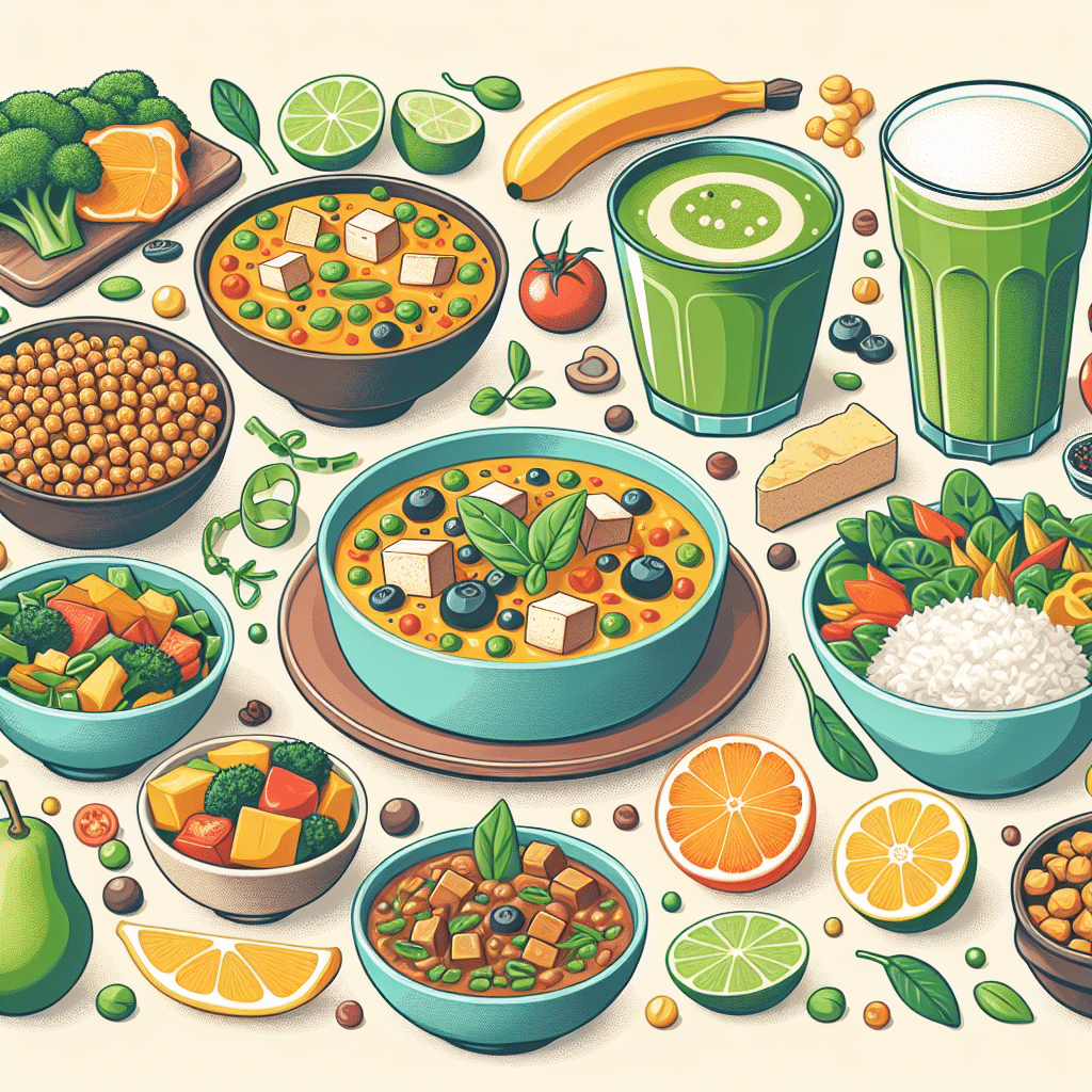 nutritious vegan meals for strength and stamina